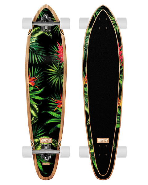 Lost Tropics Longboard 38”– OBfive Skateboards